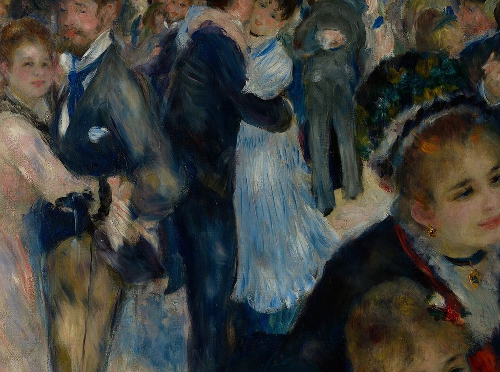 Dance at Le Moulin de la Galette (Bal du Moulin de la Galette) by